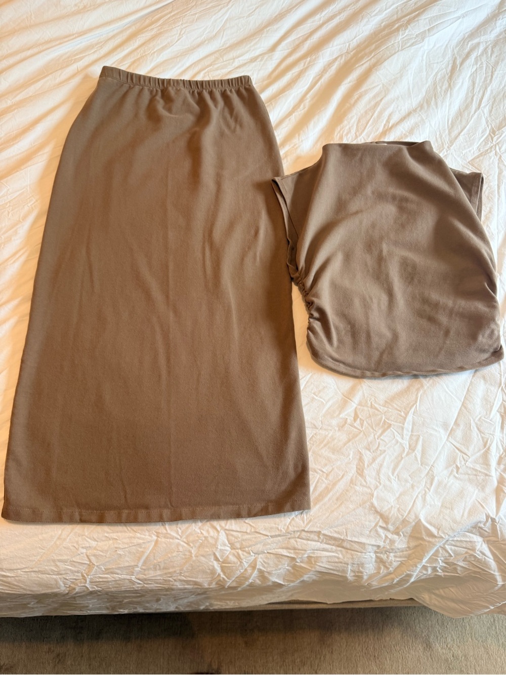 Reformation Foster Knit Two Piece Shitake - Size XS - Picture 8 of 10